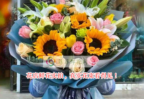 漯河临颍县花店鲜花实拍,漯河临颍县真实花束看得见!